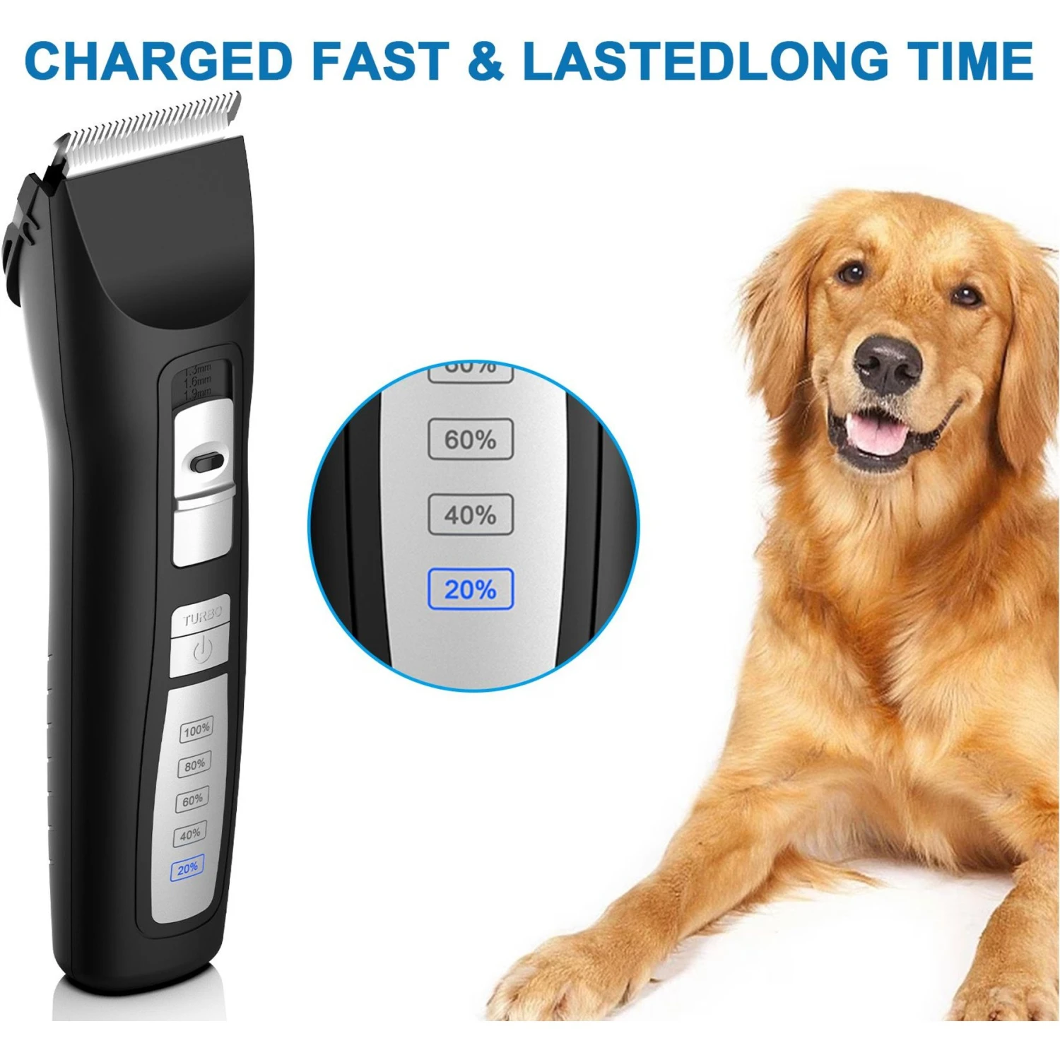 Casfuy Energy Saving Dog & Cat Hair Grooming Clippers 7 Casfuy Energy Saving Dog & Cat Hair Grooming Clippers - Image 5