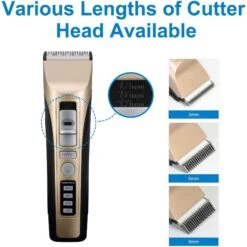 PATPET P930 Rechargeable Five-Level Speed Regulation Seat Pet Hair Grooming Clippers, Gold 11 PATPET P930 Rechargeable Five-Level Speed Regulation Seat Pet Hair Grooming Clippers, Gold -Furry Friends 372001 PT2. AC SS1800 V1657657541