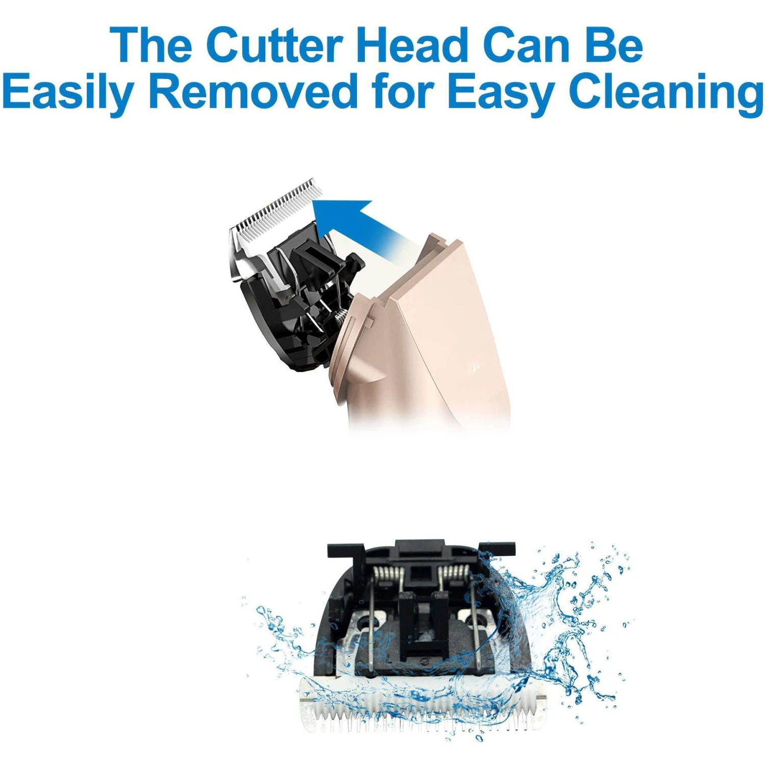 PATPET P930 Rechargeable Five-Level Speed Regulation Seat Pet Hair Grooming Clippers, Gold 6 PATPET P930 Rechargeable Five-Level Speed Regulation Seat Pet Hair Grooming Clippers, Gold - Image 4