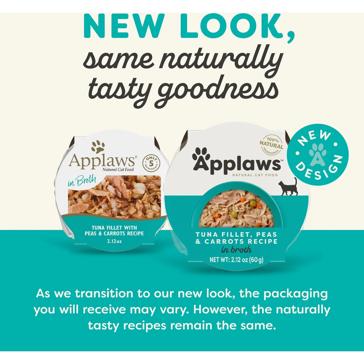 Applaws Tuna With Peas & Carrots In Broth Wet Cat Food, 2.12-oz, Case Of 18 4 Applaws Tuna With Peas & Carrots In Broth Wet Cat Food, 2.12-oz, Case Of 18 - Image 2