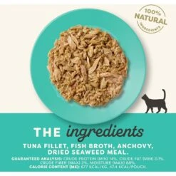 Applaws Tuna With Whole Anchovy & Seaweed Bits In Broth Wet Cat Food, 2.47-oz, Case Of 12 11 Applaws Tuna With Whole Anchovy & Seaweed Bits In Broth Wet Cat Food, 2.47-oz, Case Of 12 -Furry Friends 373487 PT2. AC SS1800 V1659028591