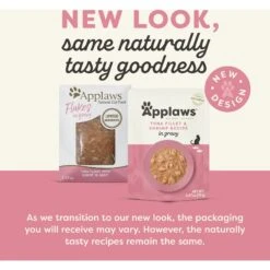 Applaws Tuna Flakes With Shrimp In Gravy Wet Cat Food, 2.47-oz, Case Of 12 -Furry Friends 373497 PT1. AC SS1800 V1649482291