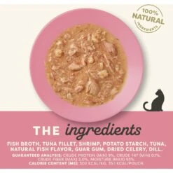 Applaws Tuna Flakes With Shrimp In Gravy Wet Cat Food, 2.47-oz, Case Of 12 -Furry Friends 373497 PT2. AC SS1800 V1649470006