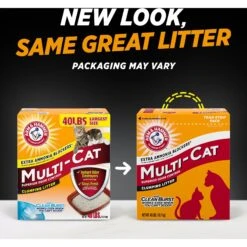 Arm & Hammer Litter Multi-Cat Strength Clean Burst Clumping Litter -Furry Friends 46674 PT2. AC SS1800 V1685042115