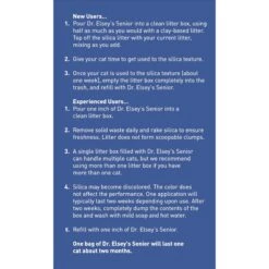 Dr. Elsey's Senior Crystal Cat Litter -Furry Friends 47189 PT6. AC SS1800 V1701368835