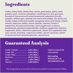 Halo Adult Grain-Free Turkey Recipe In Broth Soft Pate Wet Cat Food 16 Halo Adult Grain-Free Turkey Recipe In Broth Soft Pate Wet Cat Food -Furry Friends 47576 PT6. AC SS1800 V1698767370