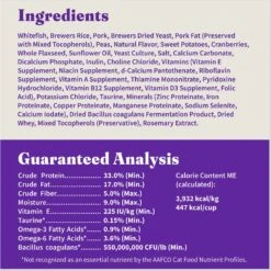 Halo Holistic Wild-Caught Whitefish Recipe Sensitive Stomach Support Adult Dry Cat Food -Furry Friends 47592 PT8. AC SS1800 V1691095917