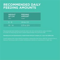 Purina ONE +Plus Sensitive Skin & Stomach Natural Adult Dry Cat Food -Furry Friends 48649 PT8. AC SS1800 V1677529030