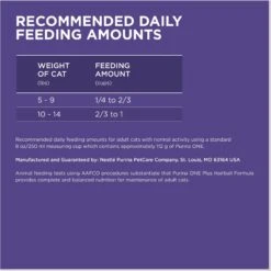 Purina ONE +Plus Hairball Formula Natural Adult Dry Cat Food 19 Purina ONE +Plus Hairball Formula Natural Adult Dry Cat Food -Furry Friends 48650 PT8. AC SS1800 V1677528908