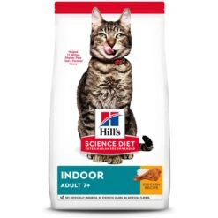 Hill's Science Diet Adult 7+ Indoor Chicken Recipe Dry Cat Food