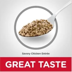 Hill's Science Diet Adult Savory Chicken Entree Canned Cat Food -Furry Friends 48911 PT5. AC SS1800 V1598151383
