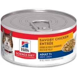 Hill's Science Diet Adult 7+ Savory Chicken Entree Canned Cat Food