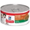 Hill's Science Diet Kitten Savory Turkey Entree Canned Cat Food 2 Hill's Science Diet Kitten Savory Turkey Entree Canned Cat Food -Furry Friends 48976 Main. AC SS1800 V1590162962