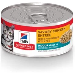 Hill's Science Diet Adult Indoor Savory Chicken Entree Canned Cat Food