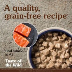 Taste Of The Wild Rocky Mountain Feline Recipe With Salmon & Venison In Gravy Canned Cat Food -Furry Friends 49083 PT2. AC SS1800 V1660850242