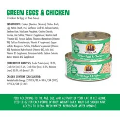 Weruva Green Eggs & Chicken With Chicken, Egg & Greens In Gravy Grain-Free Canned Cat Food -Furry Friends 49302 PT3. AC SS1800 V1643068290
