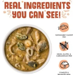 Weruva Marbella Paella With Mackerel, Shrimp & Mussels Grain-Free Canned Cat Food -Furry Friends 49306 PT2. AC SS1800 V1643068591