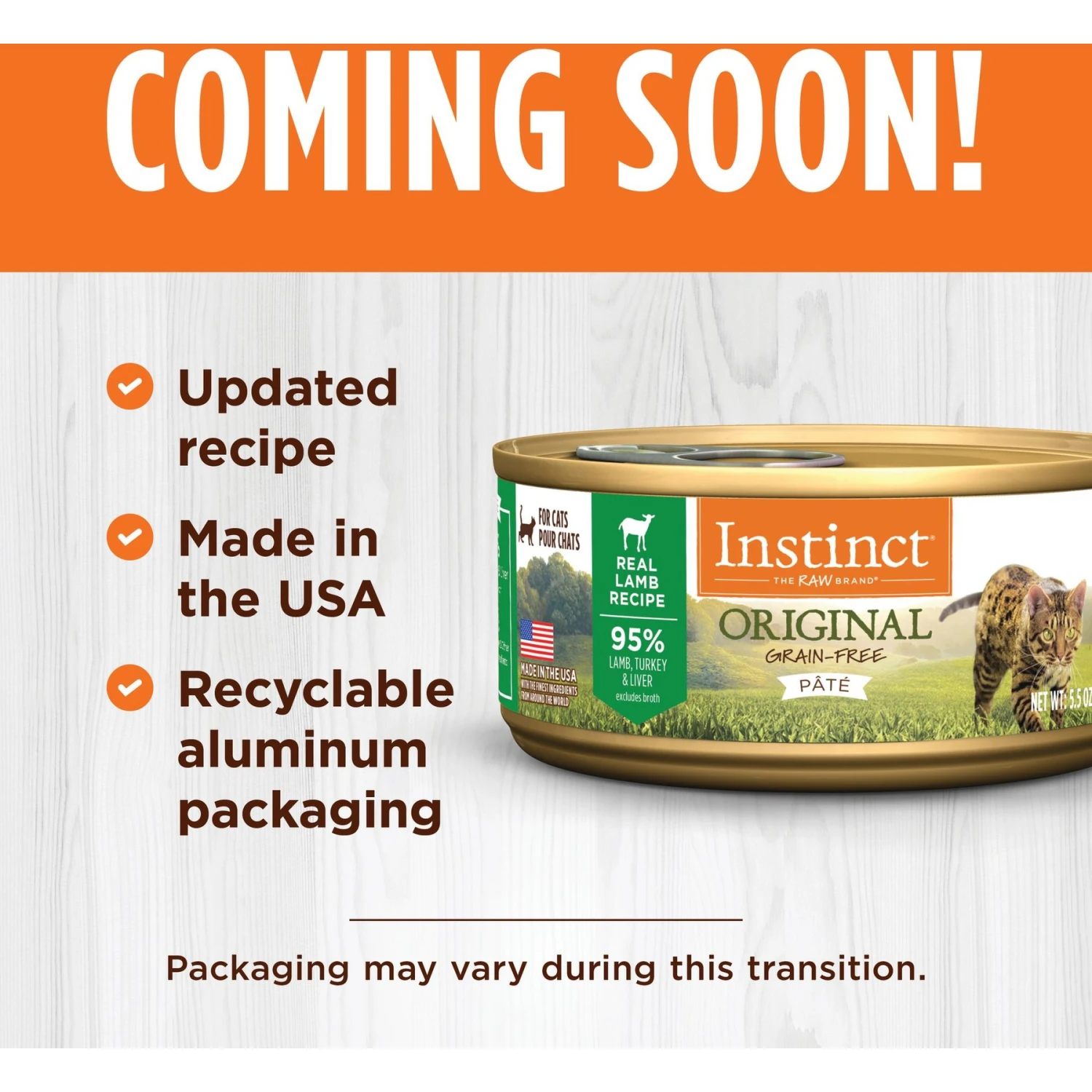 Instinct Original Grain-Free Pate Real Lamb Recipe Canned Cat Food 4 Instinct Original Grain-Free Pate Real Lamb Recipe Canned Cat Food - Image 2