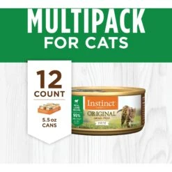 Instinct Original Grain-Free Pate Real Lamb Recipe Canned Cat Food 17 Instinct Original Grain-Free Pate Real Lamb Recipe Canned Cat Food -Furry Friends 49684 PT6. AC SS1800 V1681160051