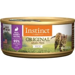 Instinct Original Grain-Free Pate Real Rabbit Recipe Wet Canned Cat Food