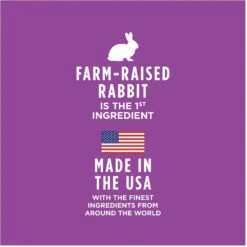 Instinct Original Grain-Free Pate Real Rabbit Recipe Wet Canned Cat Food -Furry Friends 49694 PT4. AC SS1800 V1668203456