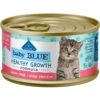 Blue Buffalo Baby Blue Healthy Growth Formula Grain-Free High Protein Salmon Recipe Kitten Wet Food, 3-oz Cans, Case Of 24 -Furry Friends 502278 MAIN. AC SS1800 V1647639394