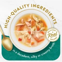 Applaws Adult Complete Whitefish Recipe With Country Vegetables Grain-Free Dry Cat Food & Fancy Feast Classic Collection Broths Variety Pack Complement Wet Cat Food -Furry Friends 502986 PT4. AC SS1800 V1696265762