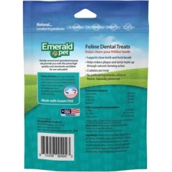 Emerald Pet Feline Dental Treats With Ocean Fish Cat Treats -Furry Friends 50631 PT1. AC SS1800 V1669094627