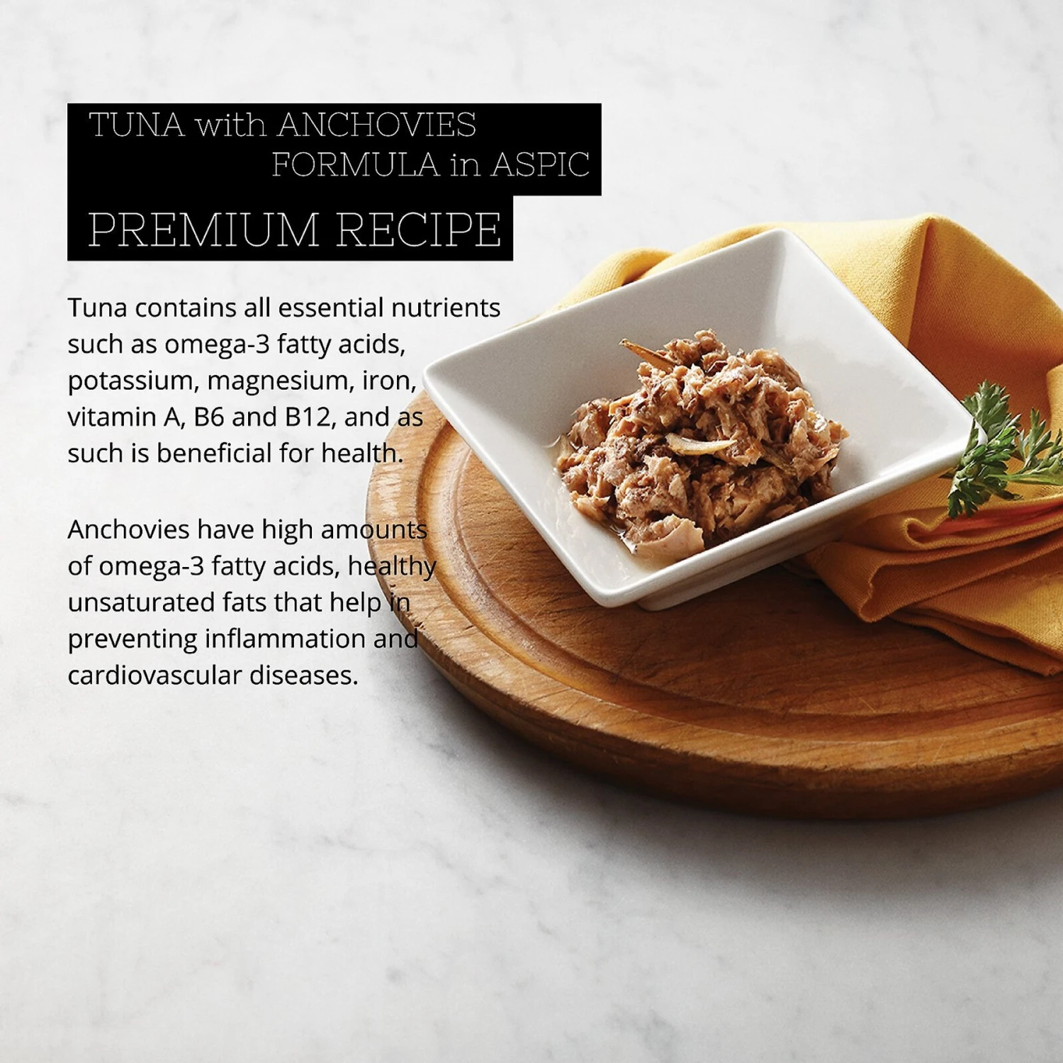 Fussie Cat Premium Tuna & Anchovies In Aspic Grain-Free Wet Cat Food 4 Fussie Cat Premium Tuna & Anchovies In Aspic Grain-Free Wet Cat Food - Image 2