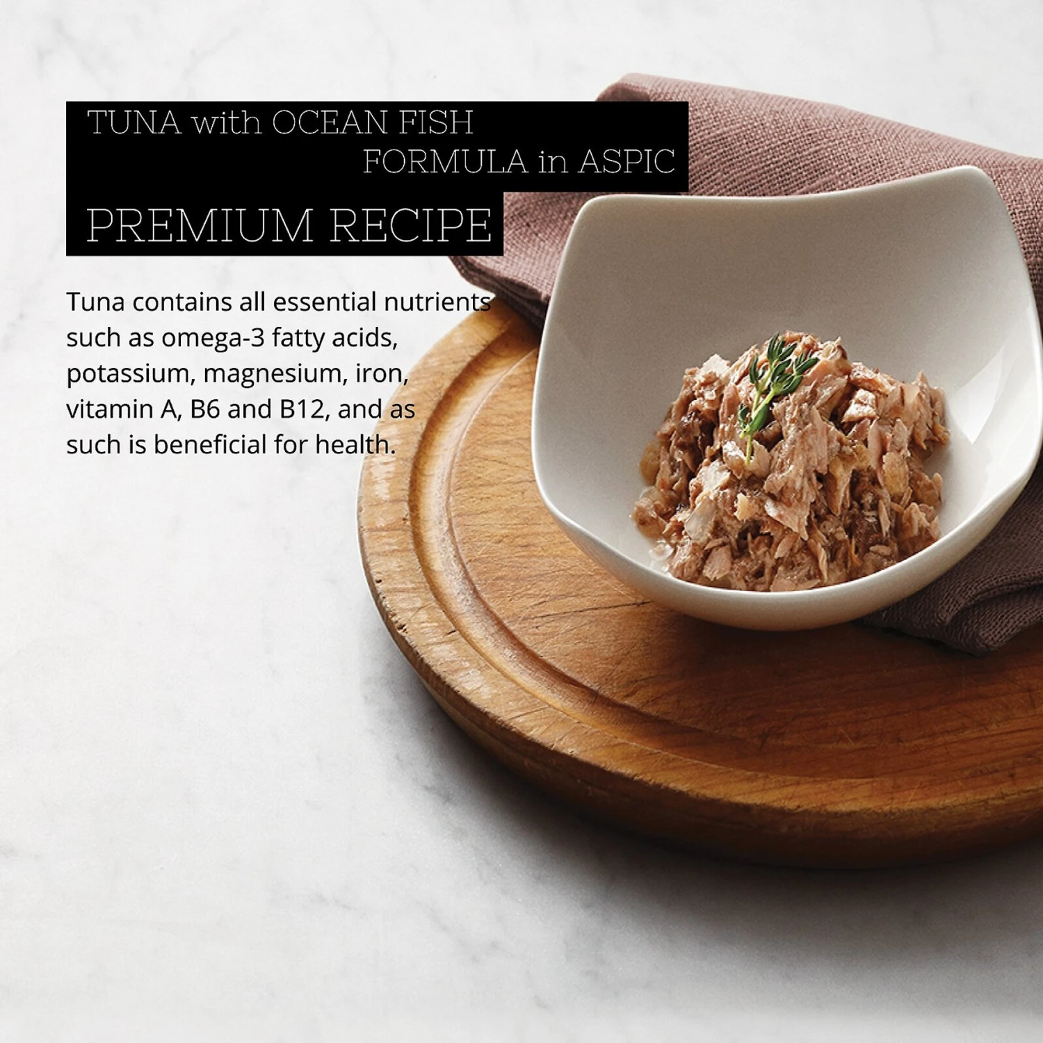 Fussie Cat Premium Tuna & Ocean Fish Formula In Aspic Grain-Free Wet Cat Food 4 Fussie Cat Premium Tuna & Ocean Fish Formula In Aspic Grain-Free Wet Cat Food - Image 2