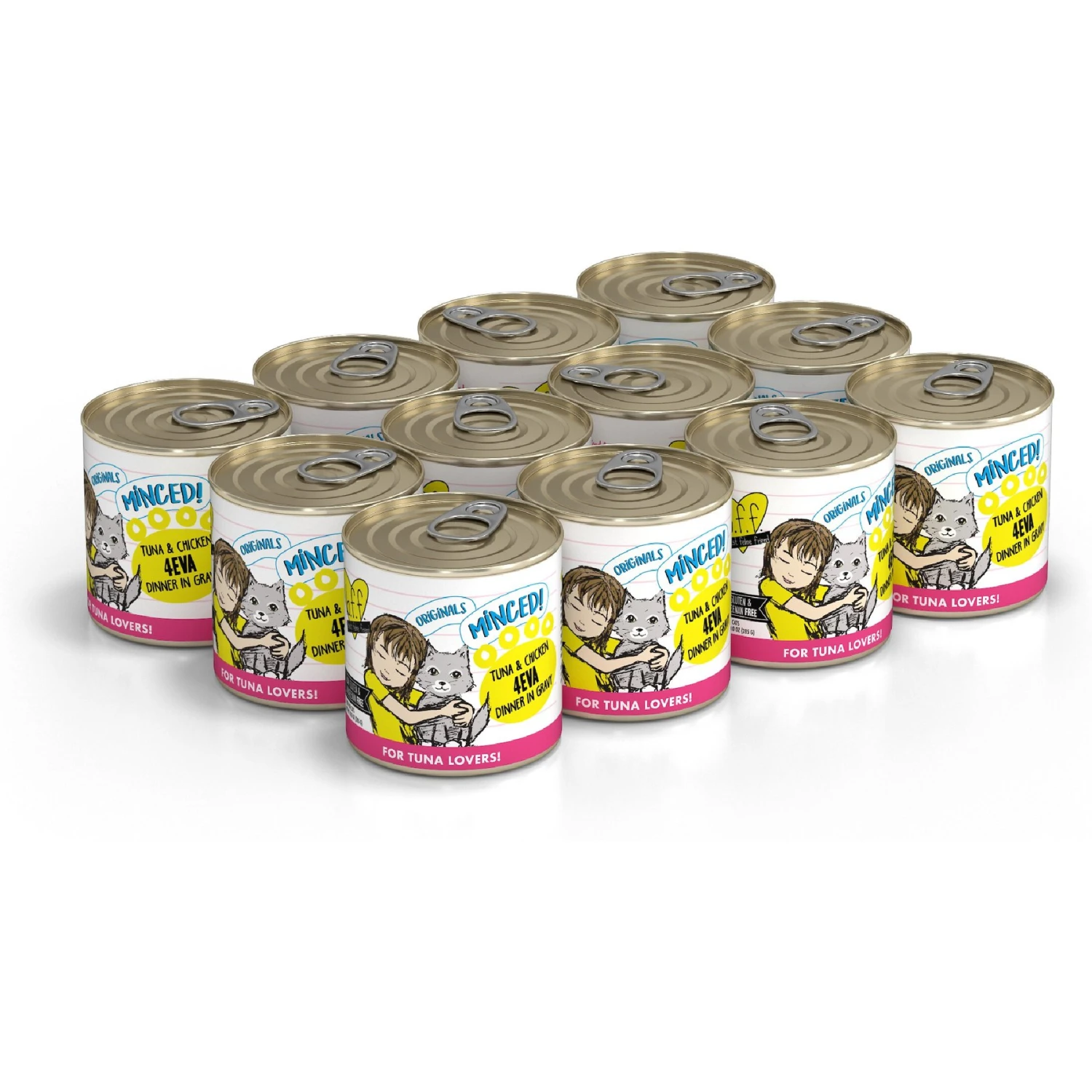 BFF Tuna & Chicken 4-Eva Dinner In Gravy Canned Cat Food 4 BFF Tuna & Chicken 4-Eva Dinner In Gravy Canned Cat Food - Image 2