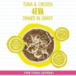BFF Tuna & Chicken 4-Eva Dinner In Gravy Canned Cat Food 13 BFF Tuna & Chicken 4-Eva Dinner In Gravy Canned Cat Food -Furry Friends 50888 PT2. AC SS1800 V1644908484