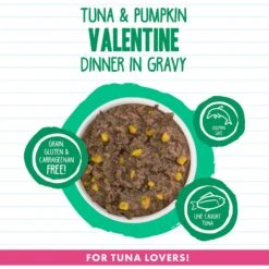 BFF Tuna & Pumpkin Valentine Dinner In Gravy Canned Cat Food -Furry Friends 50889 PT2. AC SS1800 V1644903385