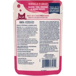Natural Balance Platefulls Indoor Formula Salmon, Tuna, Chicken & Shrimp In Gravy Grain-Free Cat Food Pouches -Furry Friends 50933 PT2. AC SS1800 V1677513912
