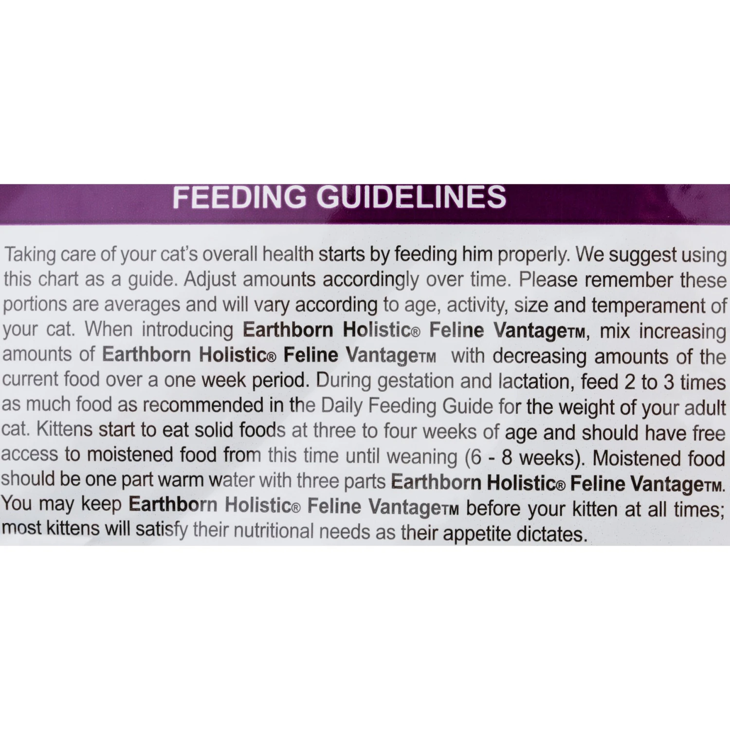 Earthborn Holistic Feline Vantage Natural Dry Cat & Kitten Food 7 Earthborn Holistic Feline Vantage Natural Dry Cat & Kitten Food - Image 5