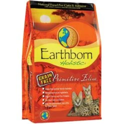 Earthborn Holistic Primitive Feline Grain-Free Natural Dry Cat & Kitten Food