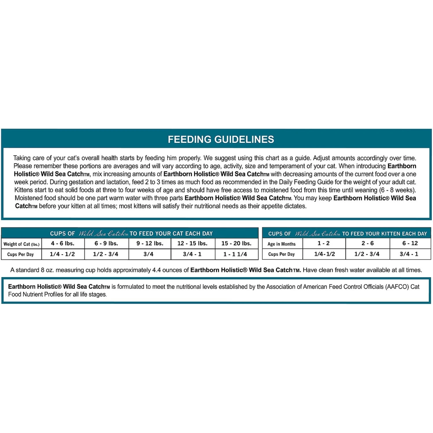 Earthborn Holistic Wild Sea Catch Grain-Free Natural Dry Cat & Kitten Food 7 Earthborn Holistic Wild Sea Catch Grain-Free Natural Dry Cat & Kitten Food - Image 5