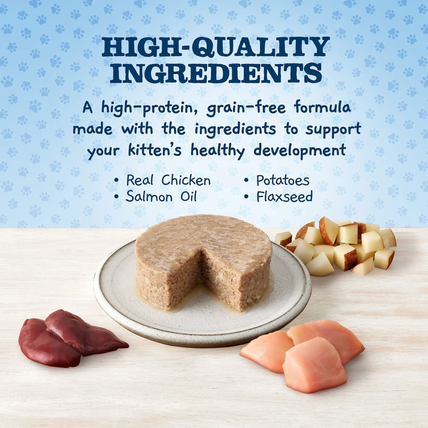 Blue Buffalo Baby Blue Healthy Growth Formula Grain-Free High Protein Chicken Recipe Kitten Wet Food, 3-oz Cans, Case Of 24 & Blue Buffalo Baby Blue Healthy Growth Formula Grain-Free High Protein Salmon Recipe Kitten Wet Food, 3-oz Cans, Case Of 24 10 Blue Buffalo Baby Blue Healthy Growth Formula Grain-Free High Protein Chicken Recipe Kitten Wet Food, 3-oz Cans, Case Of 24 & Blue Buffalo Baby Blue Healthy Growth Formula Grain-Free High Protein Salmon Recipe Kitten Wet Food, 3-oz Cans, Case Of 24 - Image 8