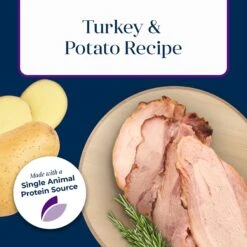 Blue Buffalo Basics Skin & Stomach Care Grain-Free Turkey & Potato Recipe Indoor Adult Dry Cat Food -Furry Friends 51727 PT3. AC SS1800 V1646258219