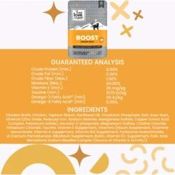 I And Love And You Feed Meow Boost Chicken Grain-Free Chunks In Gravy Wet Cat Food, 3-oz Pouch, Case Of 24 -Furry Friends 517302 PT6. AC SS1800 V1686941641