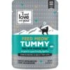 I And Love And You Feed Meow Tummy Tuna & Pumpkin Feast Grain-Free Chunks In Gravy Wet Cat Food, 3-oz Pouch, Case Of 24 -Furry Friends 517334 MAIN. AC SS1800 V1657658363