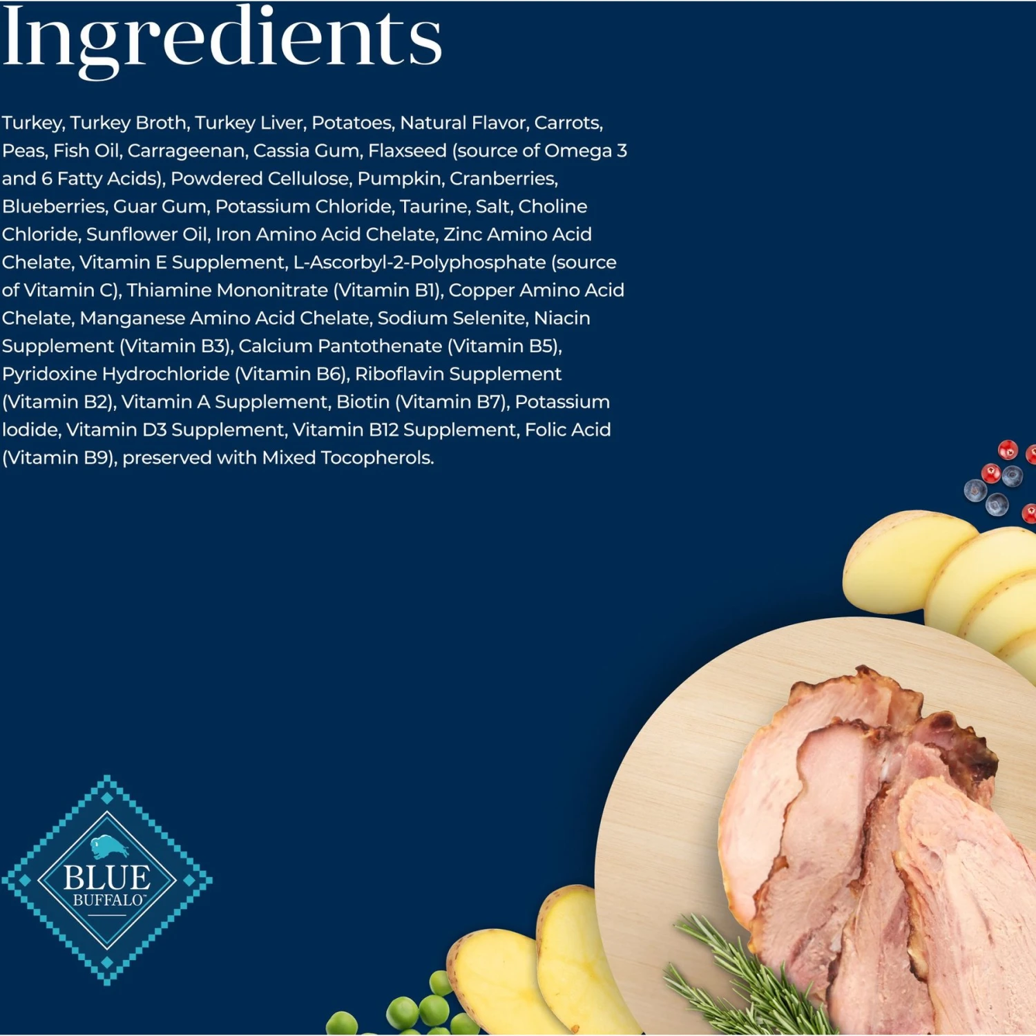 Blue Buffalo Basics Skin & Stomach Care Grain-Free Turkey & Potato Entree Indoor Adult Canned Cat Food 7 Blue Buffalo Basics Skin & Stomach Care Grain-Free Turkey & Potato Entree Indoor Adult Canned Cat Food - Image 5