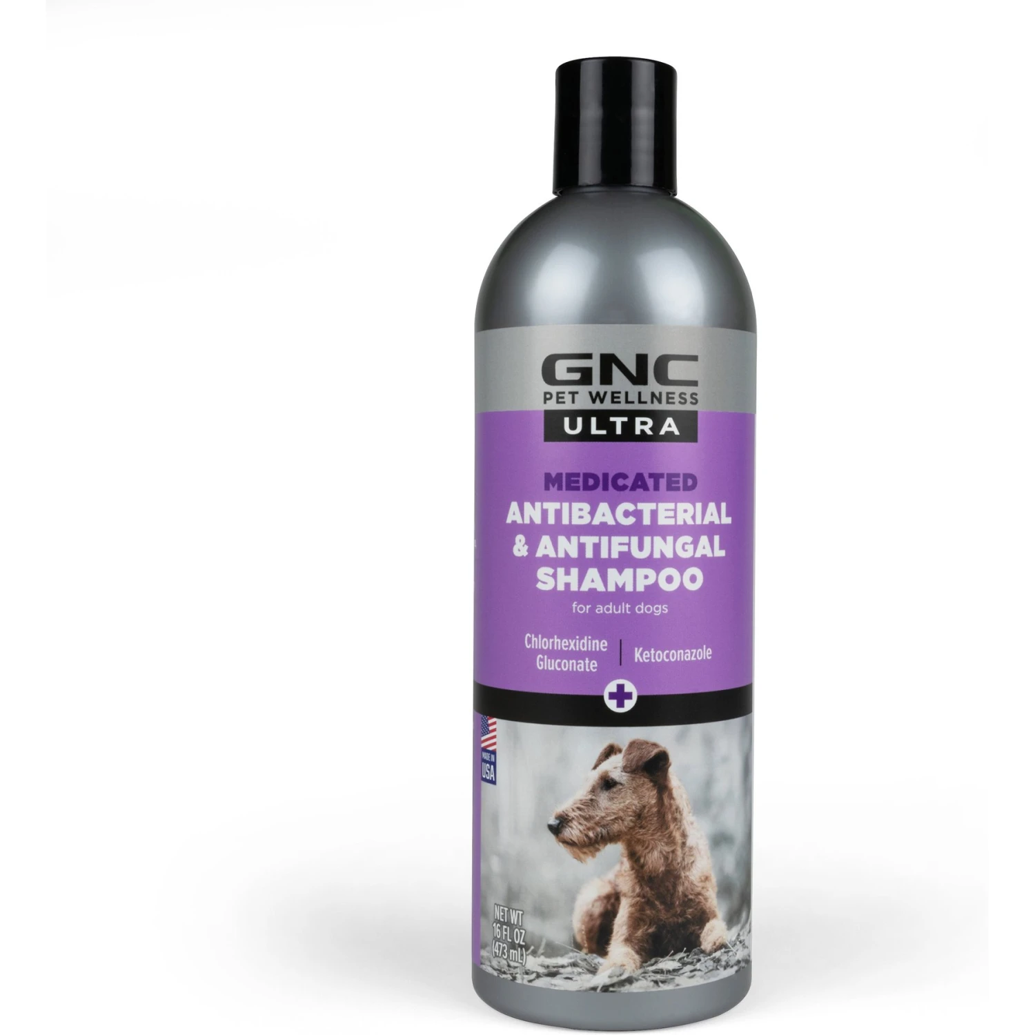 GNC Pets Ultra Medicated Antibacterial & Antifungal Dog Shampoo, 16-oz Bottle 3 GNC Pets Ultra Medicated Antibacterial & Antifungal Dog Shampoo, 16-oz Bottle