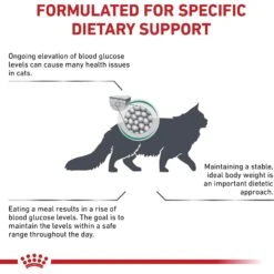 Royal Canin Veterinary Diet Adult Glycobalance Dry Cat Food -Furry Friends 52026 PT3. AC SS1800 V1589213769