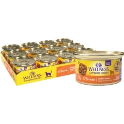 Wellness Morsels Chicken Entree Grain-Free Canned Cat Food