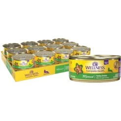 Wellness Minced Turkey Entree Grain-Free Canned Cat Food