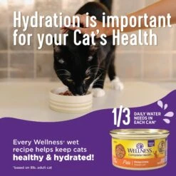 Wellness Cubed Tuna Entree Grain-Free Canned Cat Food -Furry Friends 52130 PT3. AC SS1800 V1636553212