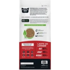 World's Best Multi-Cat Unscented Clumping Corn Cat Litter -Furry Friends 52450 PT2. AC SS1800 V1685651521