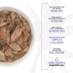 Tiki Cat Luau Ahi Tuna & Mackerel In Tuna Consomme Grain-Free Canned Cat Food -Furry Friends 52567 PT3. AC SS1800 V1702329389