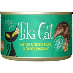 Tiki Cat Luau Ahi Tuna & Chicken In Chicken Consomme Grain-Free Canned Cat Food